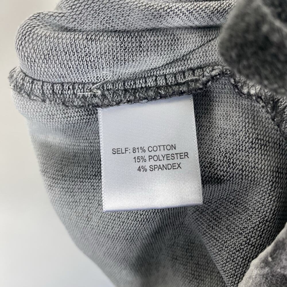 Jane & Delancey Jogger Pants Medium Gray Tie Dye Pull On Drawstring Cotton - Picture 5 of 6